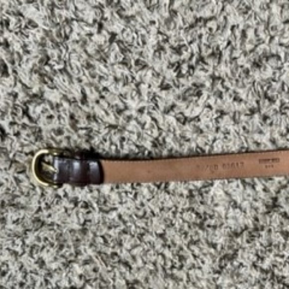 Leather Brown Belt - Picture 4 of 7